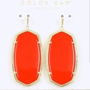 Kendra Scott red earrings